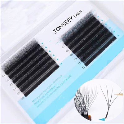 Pestañas de trébol 4D