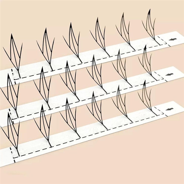 Pre-made Comics Wings Lashes