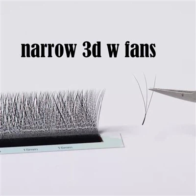 Pestañas prefabricadas estrechas